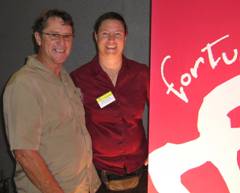 Graham & Mieke Fortune, proprietors, Fortune 8 Nurseries, Cooroy, Queensland